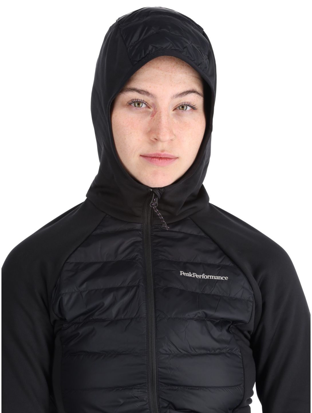 Peak Performance, W Down Hybrid Hood vest dames 