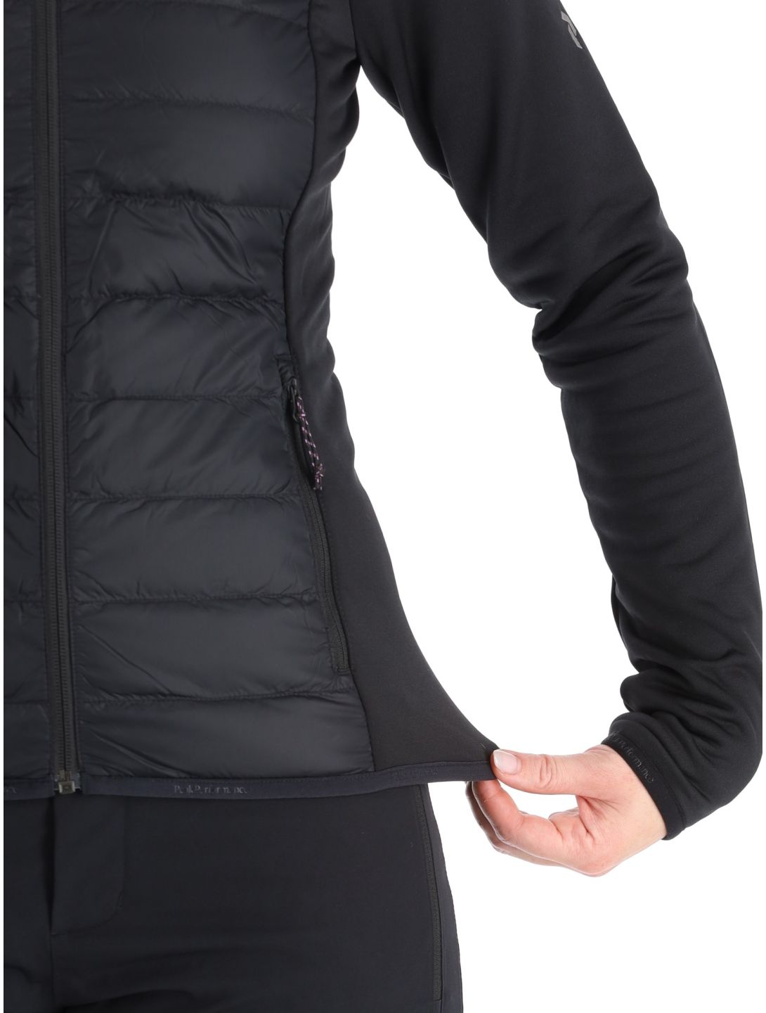 Peak Performance, W Down Hybrid Hood vest dames 