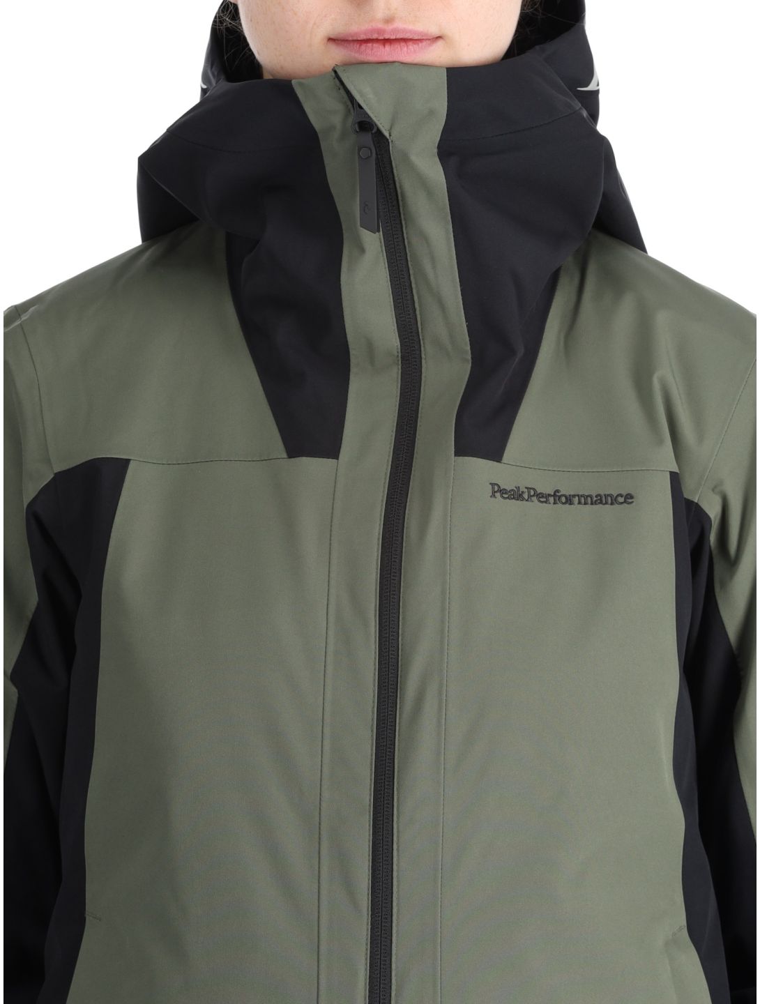 Peak Performance, W Rider Tech 2L ski-jas dames Pine Needle / Black groen, zwart 