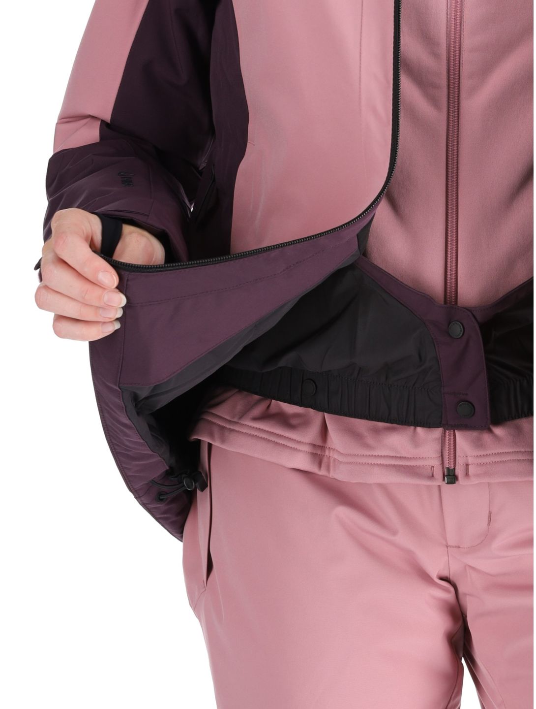 Peak Performance, W Rider Tech 2L ski-jas dames Bitter Root / Mystic Purple paars, roze 