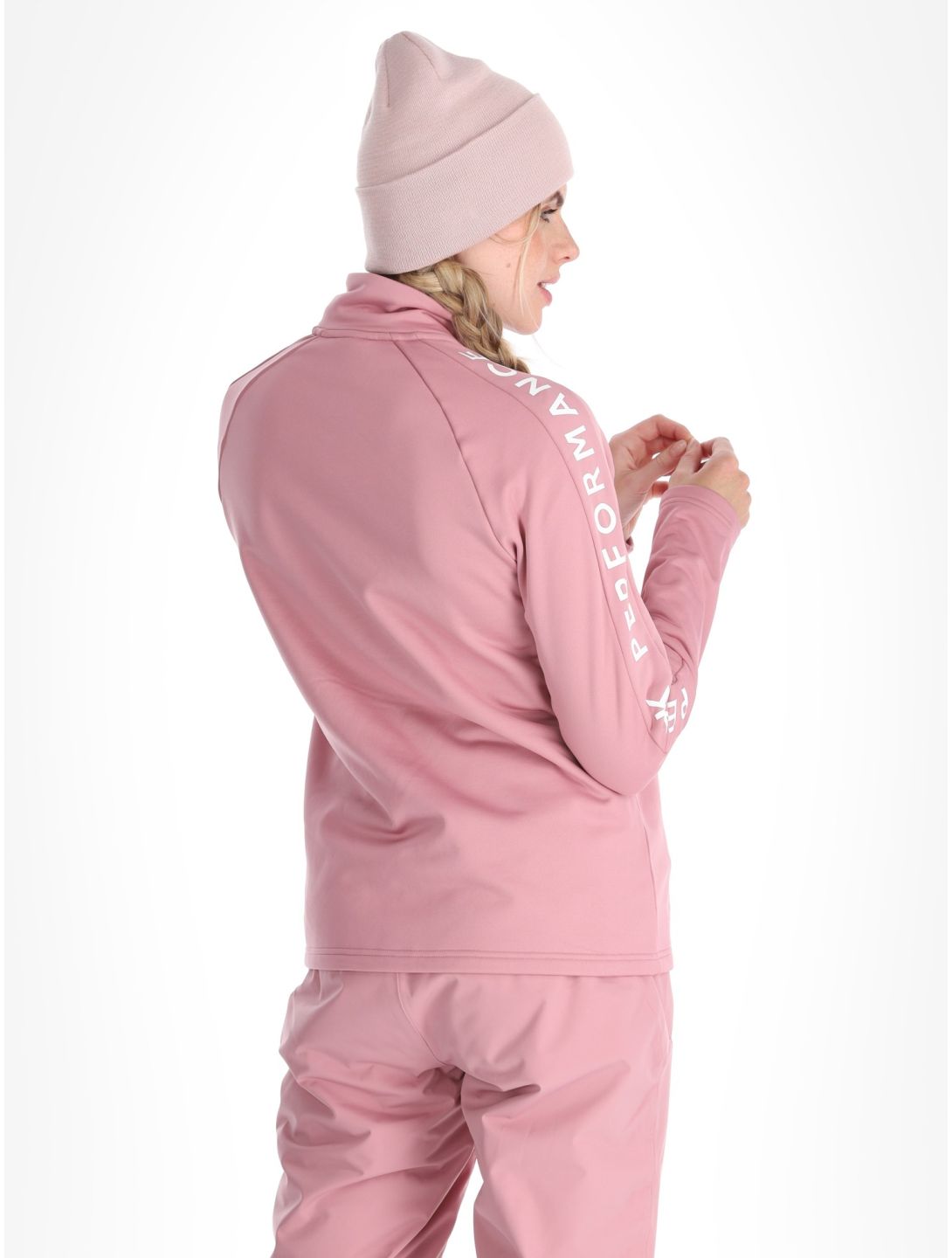 Peak Performance, W Rider Zip vest dames Bitter Root roze 