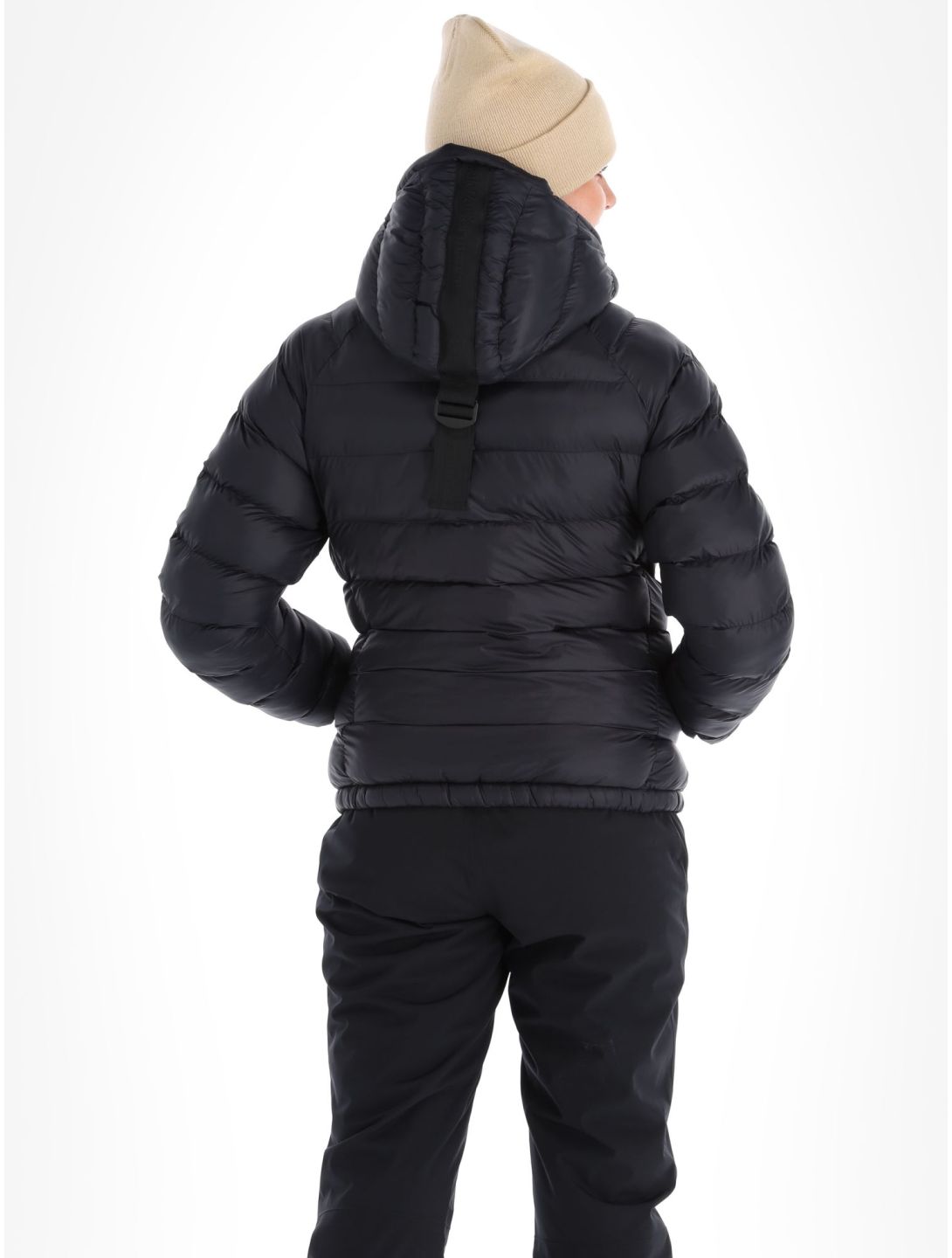 Peak Performance, W Tomic Insulated Hood donsjas dames Black zwart 