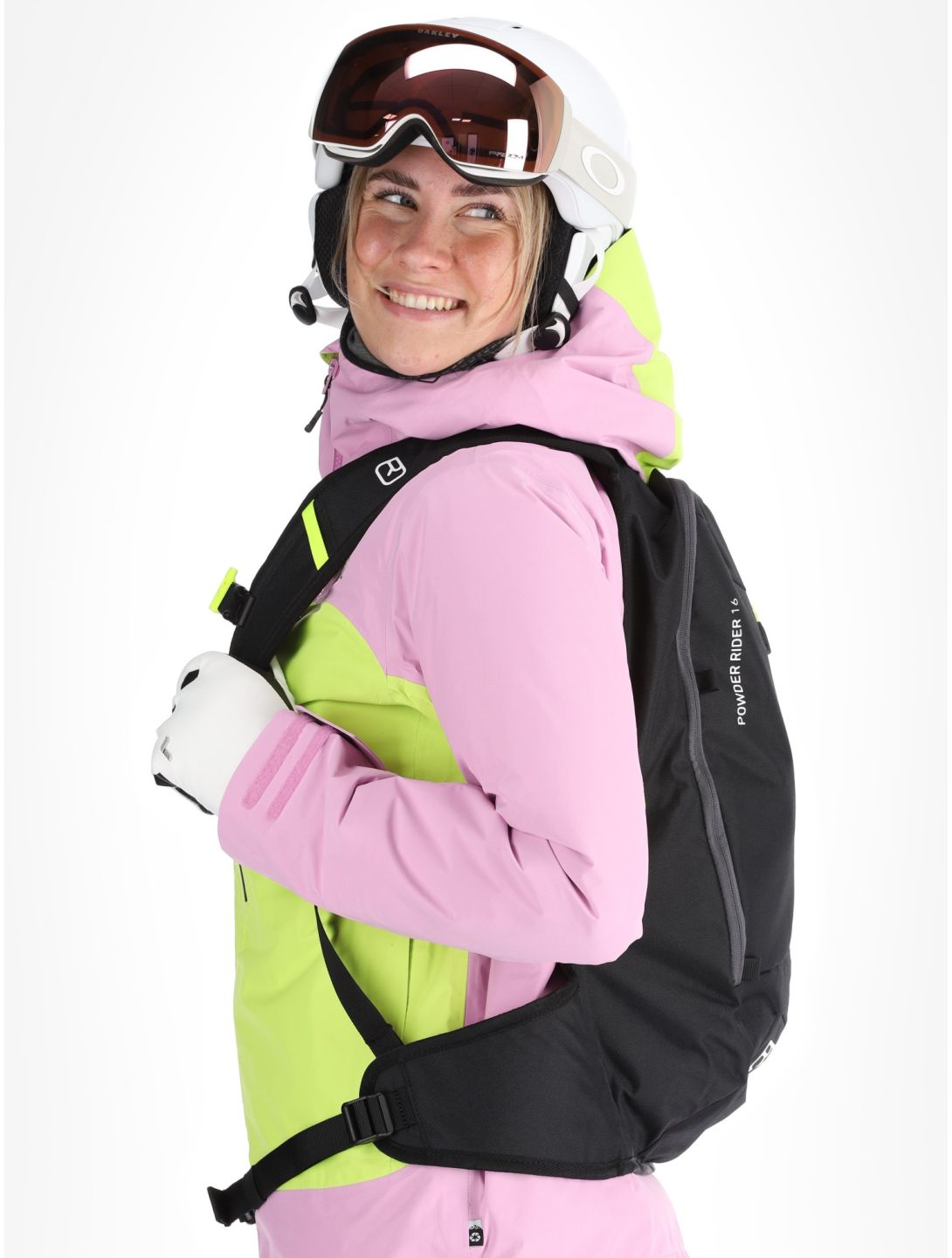 Picture, Acidid 3L hardshell ski-jas dames Orchid Acid Lime groen, roze 