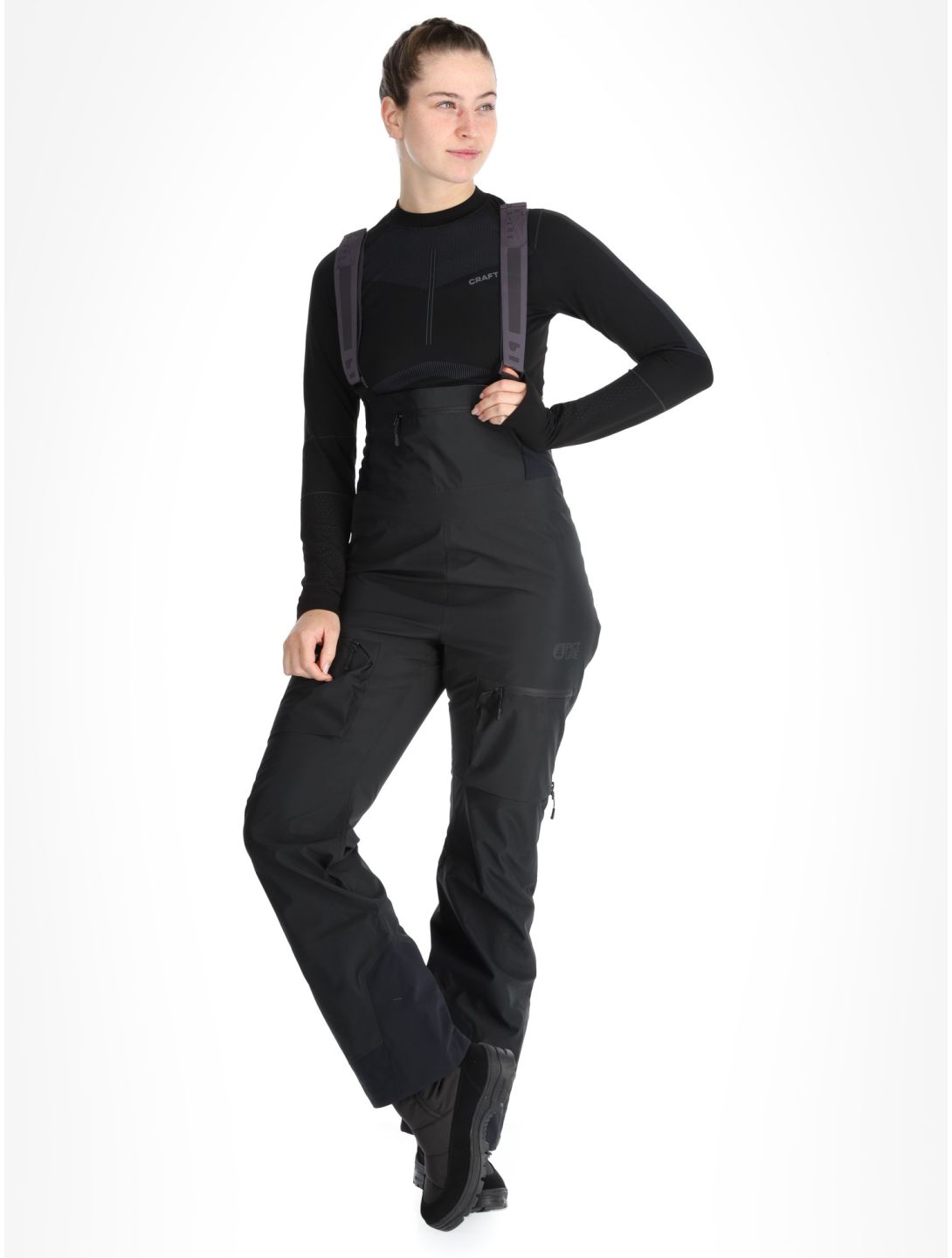 Picture, Aeron 3L hardshell skibroek dames Black zwart 