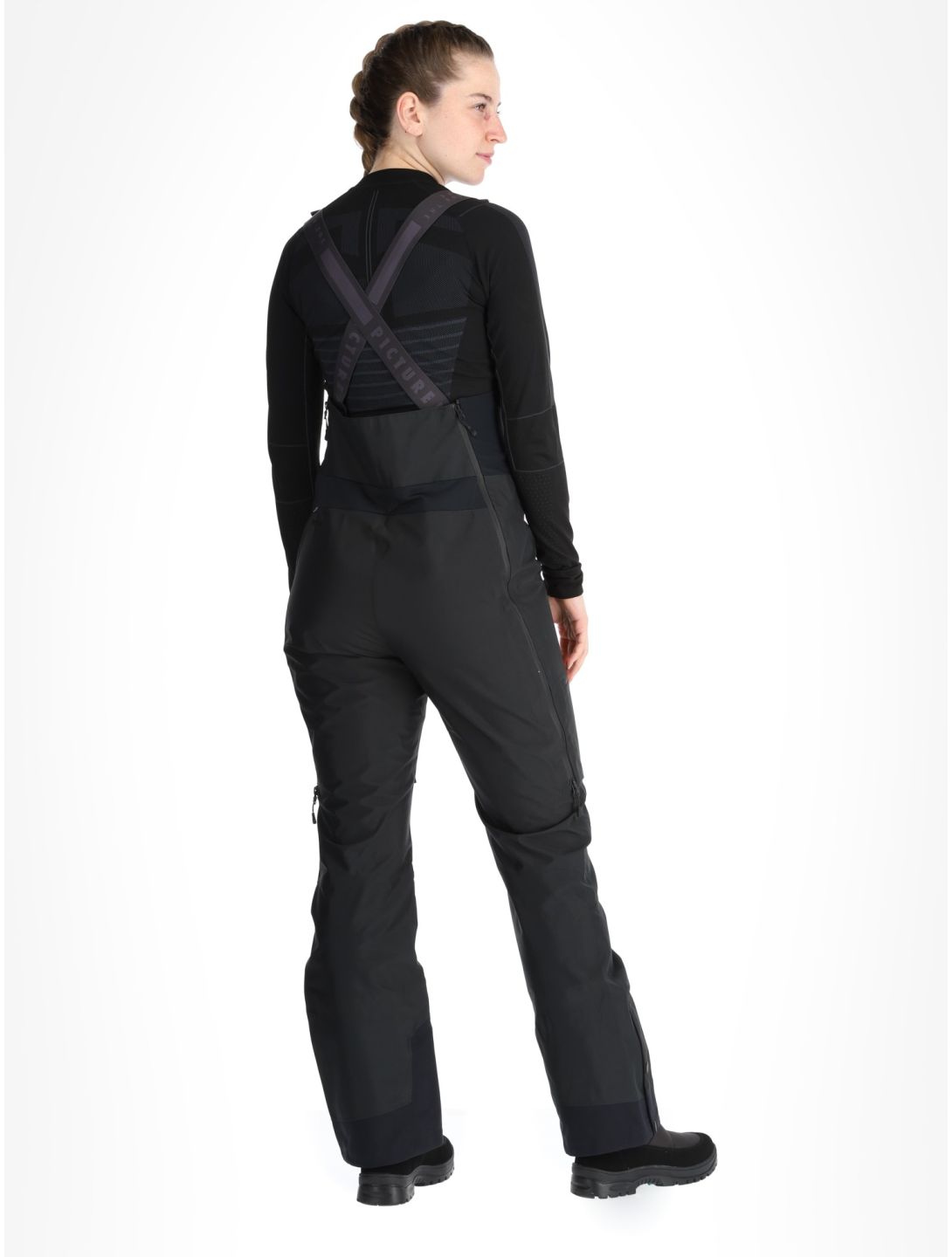 Picture, Aeron 3L hardshell skibroek dames Black zwart 