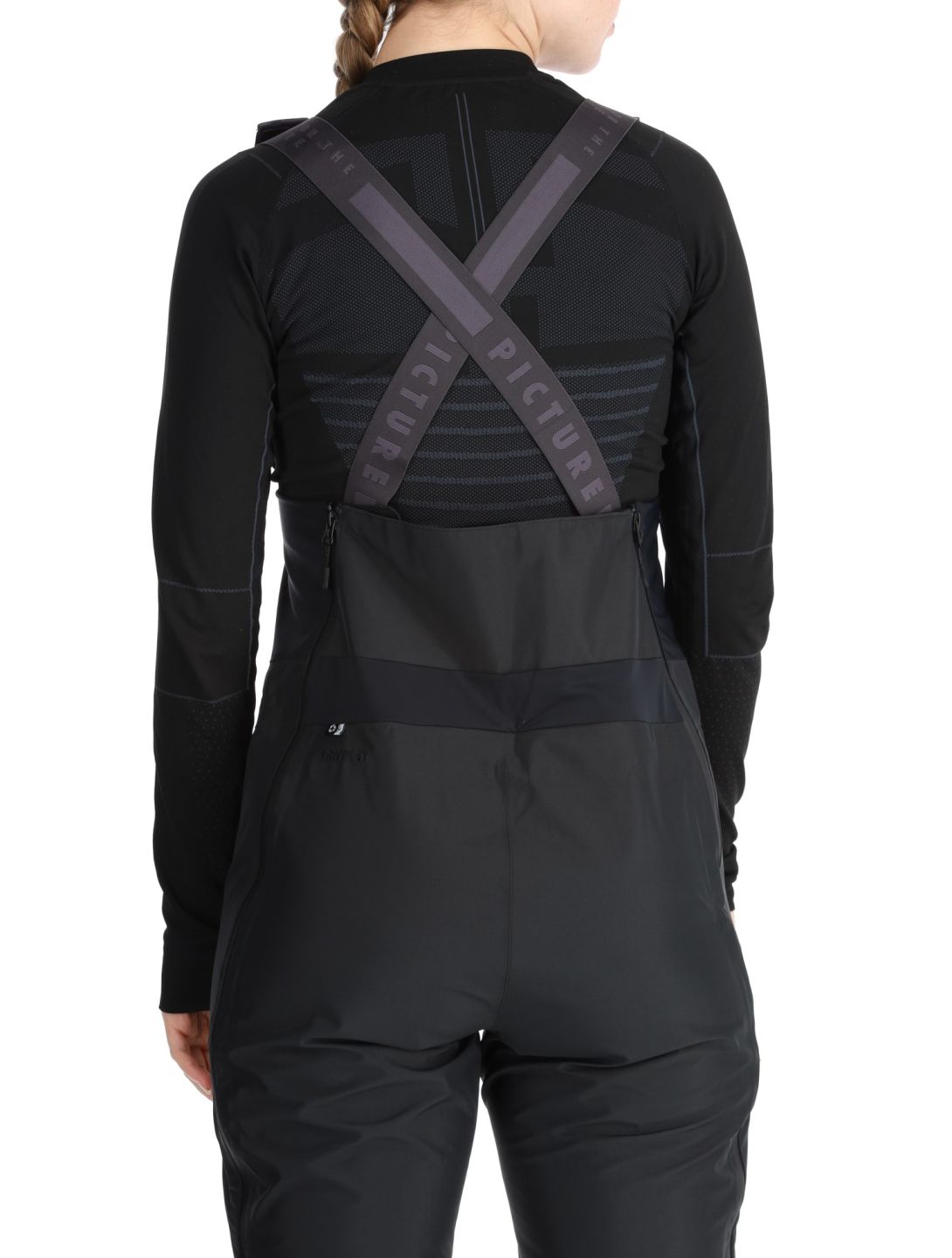 Picture, Aeron 3L hardshell skibroek dames Black zwart 