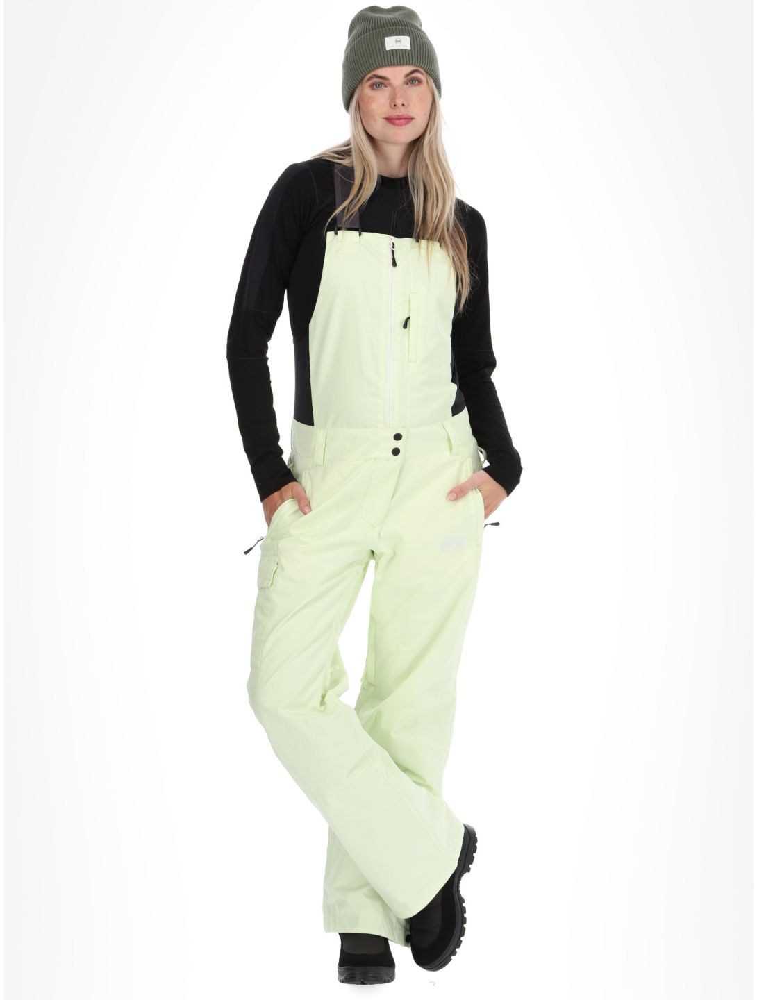 Picture, Brita BIB skibroek dames Lime Cream groen 