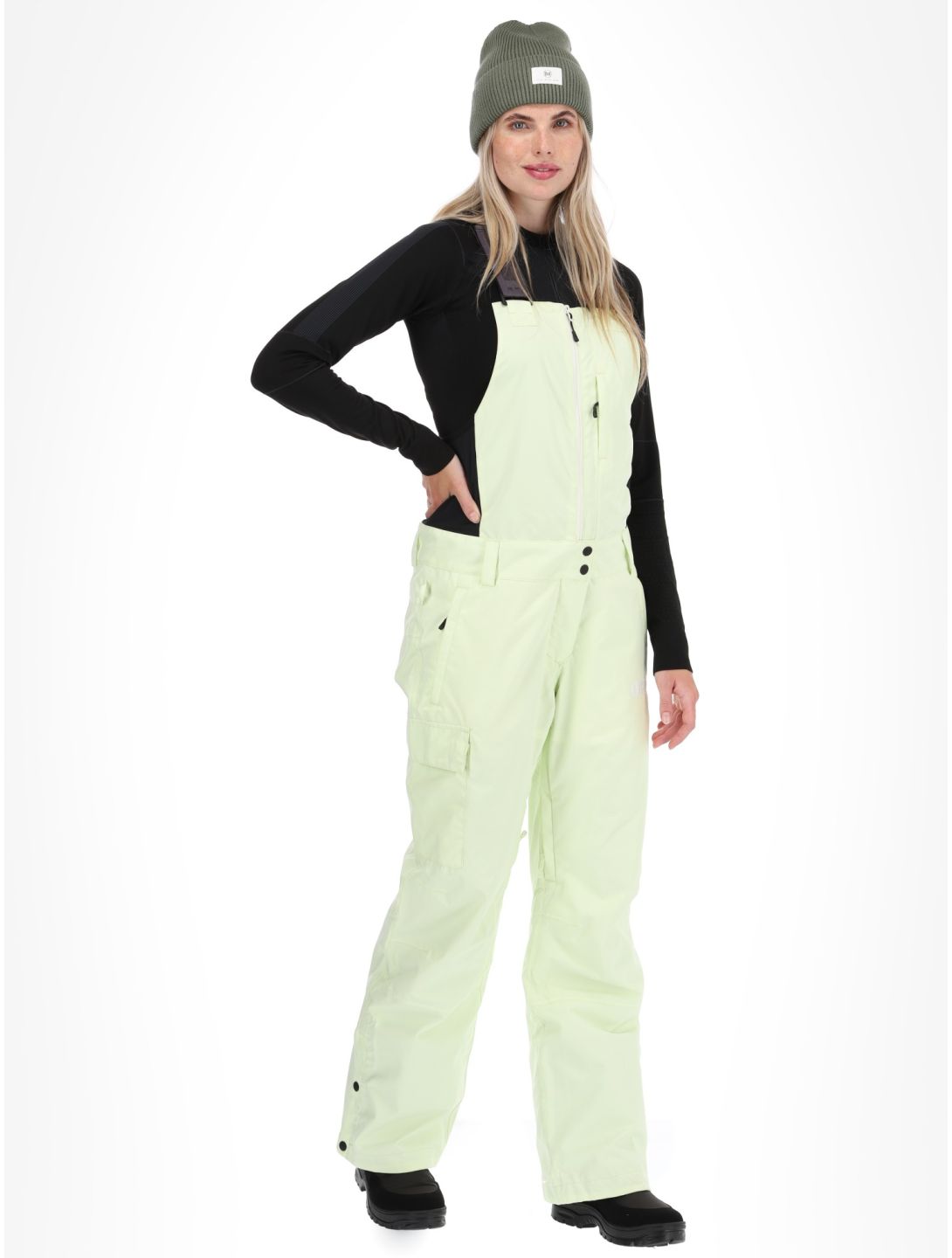 Picture, Brita BIB skibroek dames Lime Cream groen 