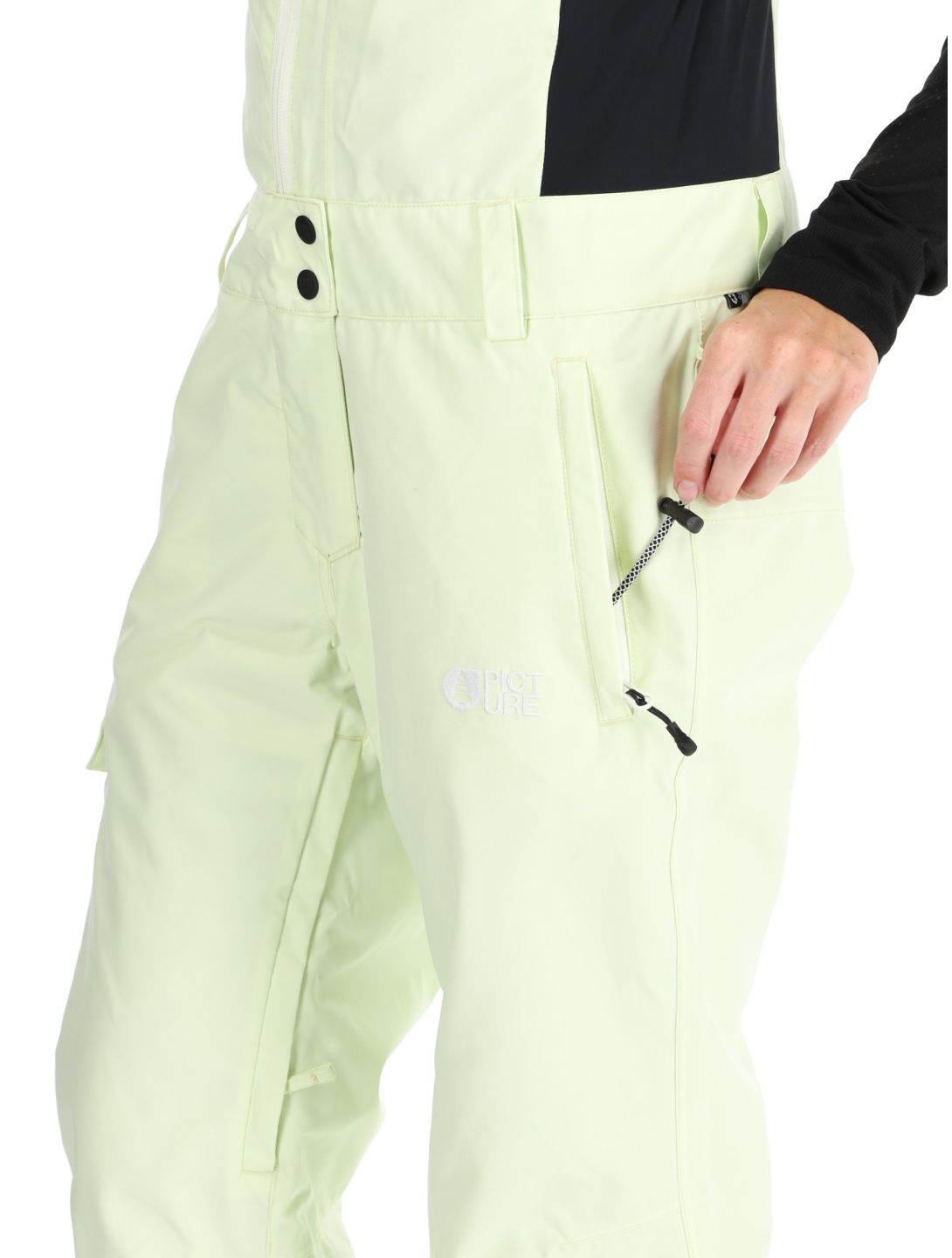 Picture, Brita BIB skibroek dames Lime Cream groen 