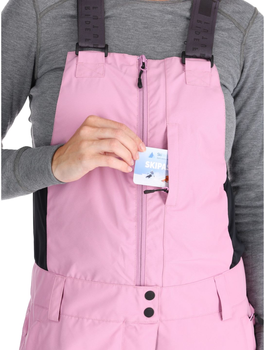 Picture, Brita BIB skibroek dames Orchid roze 