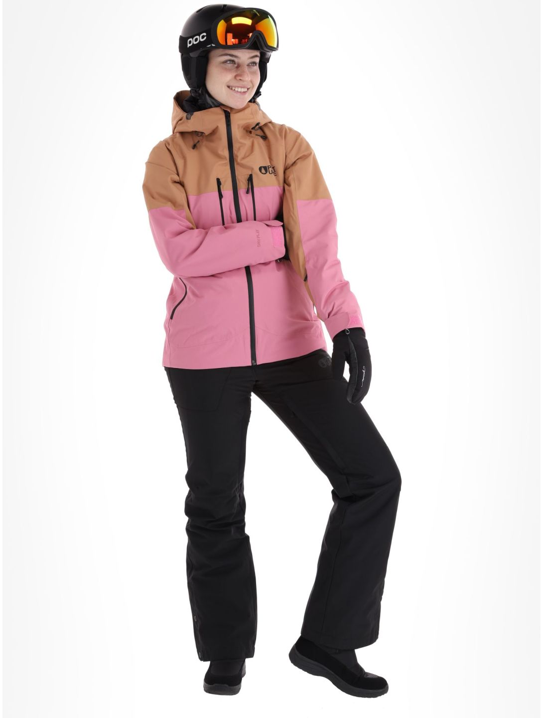 Picture, Exa ski-jas dames Cashmere Rose oranje, roze 