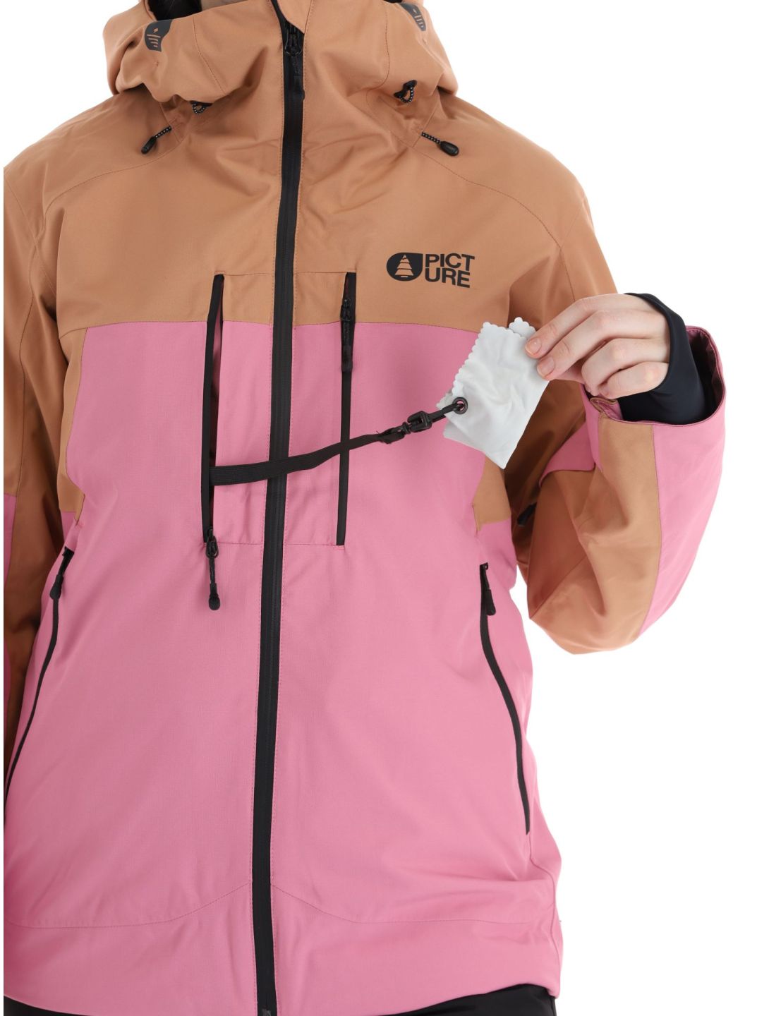 Picture, Exa ski-jas dames Cashmere Rose oranje, roze 