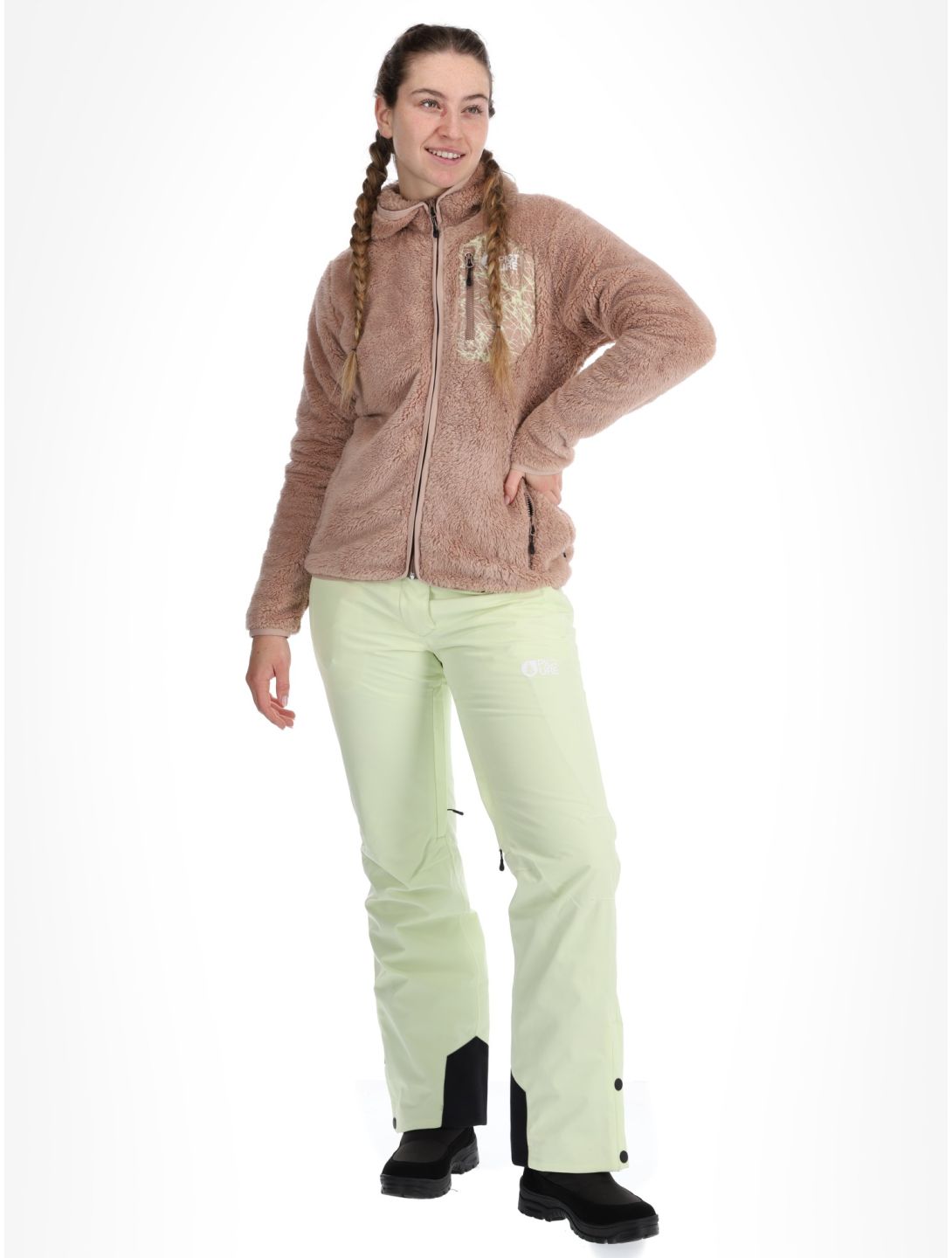 Picture, Izimo Fz Fleece vest dames Roebuck bruin 