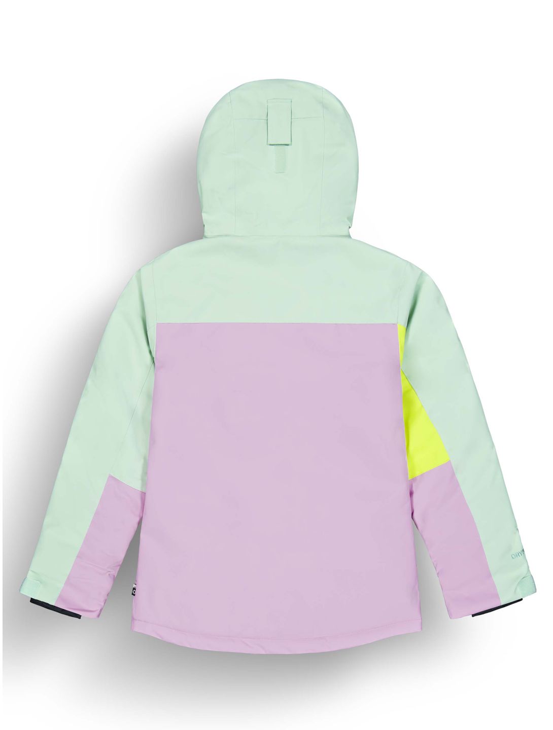 Picture, Kamelya ski-jas kinderen Silt Green Orchid Acid groen, roze 