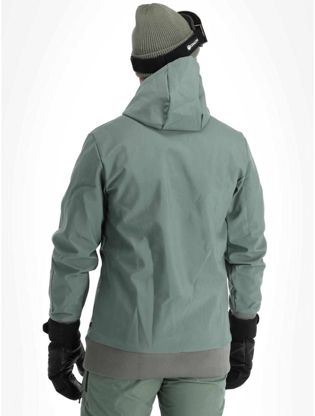 Picture, Parker softshell ski-jas heren Laurel Wreath groen 