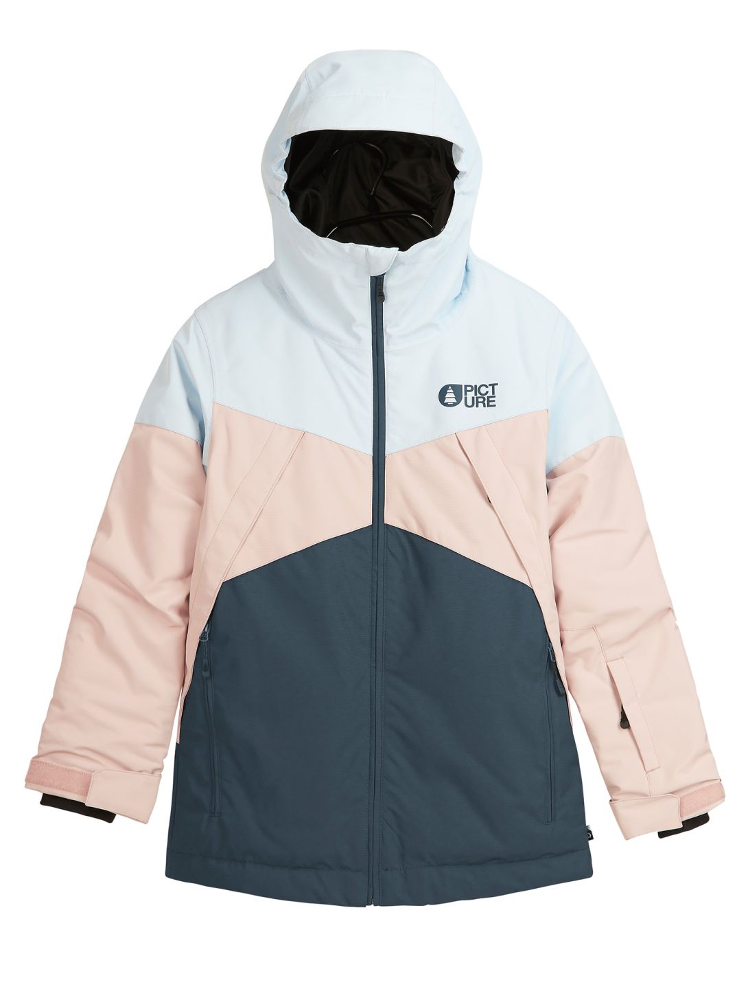 Picture, Seady ski-jas kinderen Dark Blue blauw, roze 