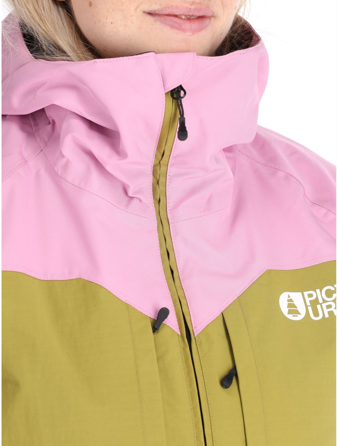 Picture, Sitkah ski-jas dames Orchid Green Moss groen, roze 