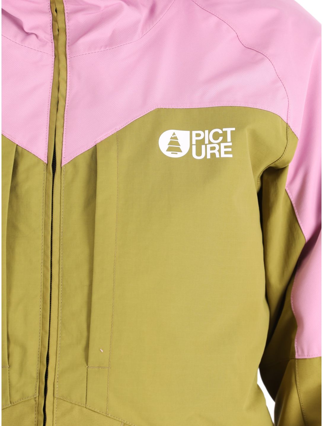 Picture, Sitkah ski-jas dames Orchid Green Moss groen, roze 