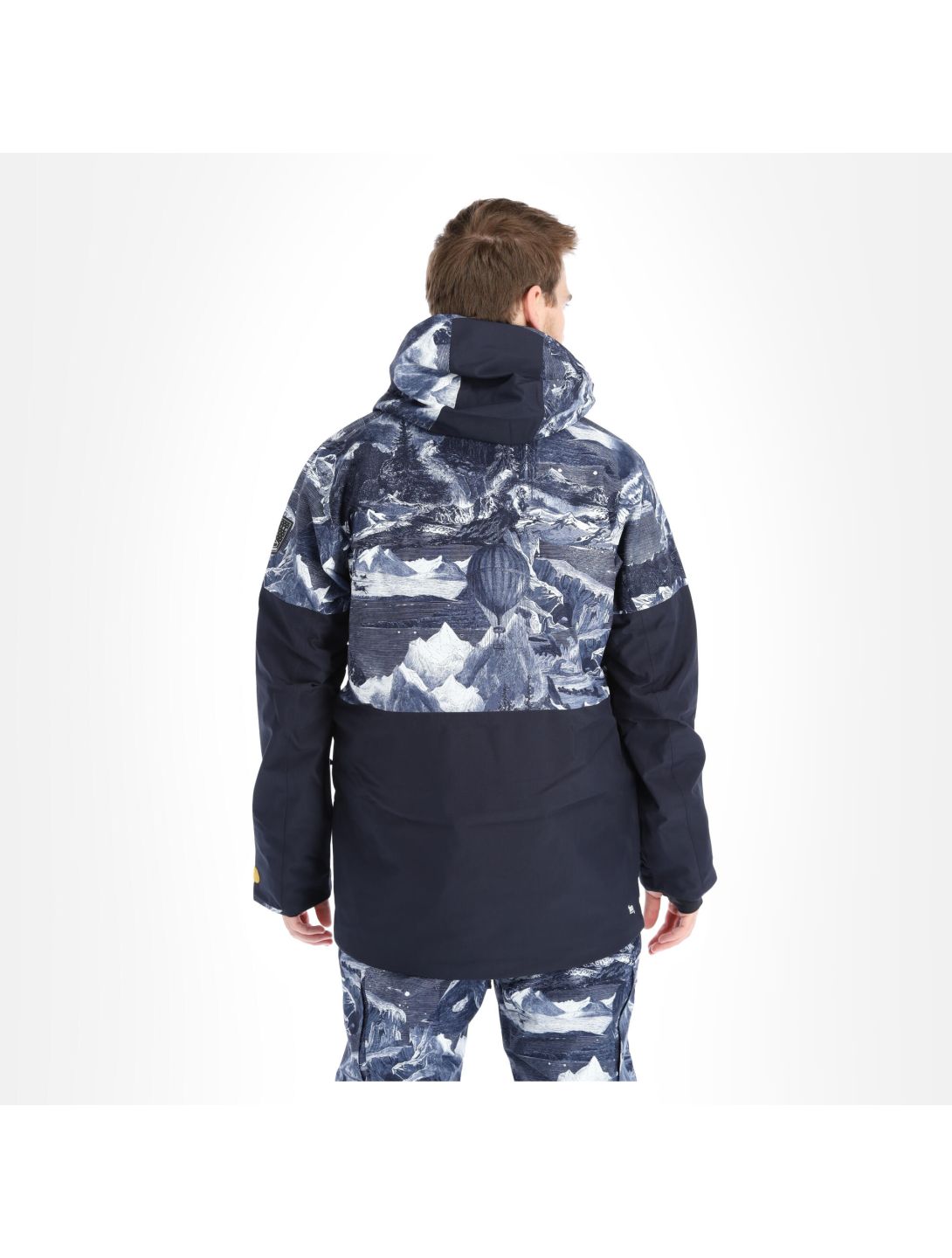 Picture, Stone Jkt ski-jas heren print Blauw