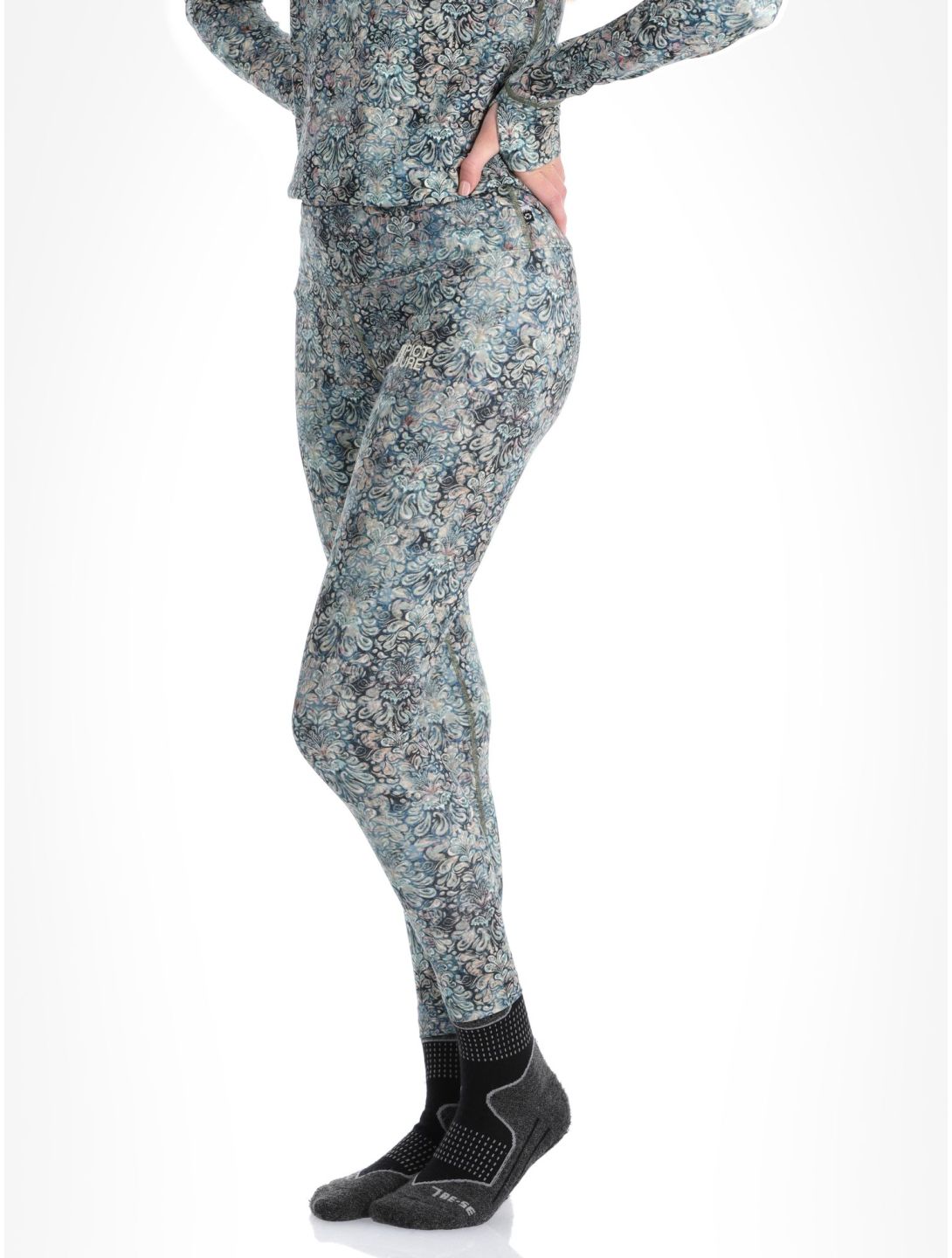 Picture, Xina Prd Bottom thermobroek dames Baroque groen, multicolor 