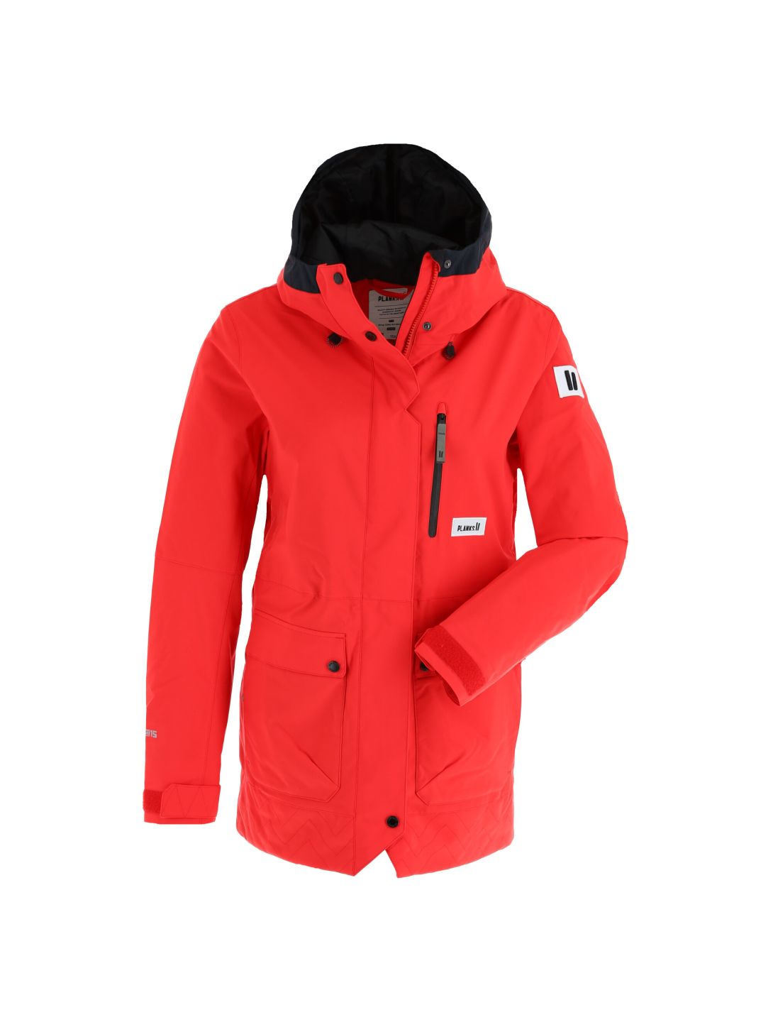 Planks, All-Time Insulated Jacket ski-jas dames hot Rood