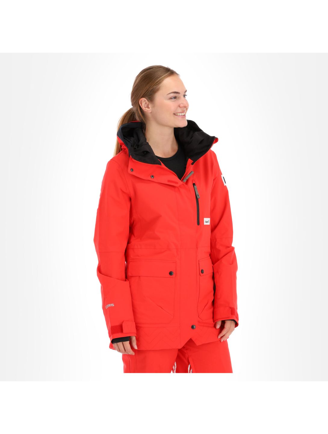 Planks, All-Time Insulated Jacket ski-jas dames hot Rood