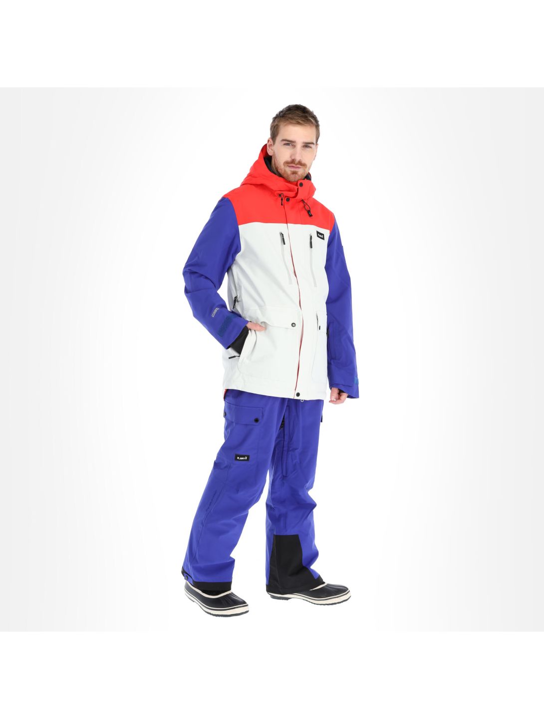 Planks, Good Times Insulated Jacket ski-jas heren bone Grijs