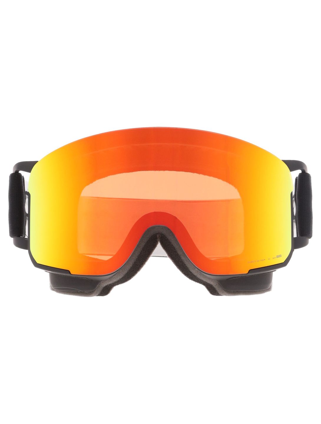 POC, Nexal skibril unisex Uranium Black / Partly Sunny Orange oranje, zwart 