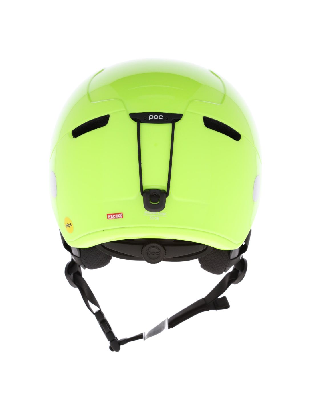 POC, POCito Obex MIPS skihelm kinderen Fluorescent Yellow / Green geel, groen 