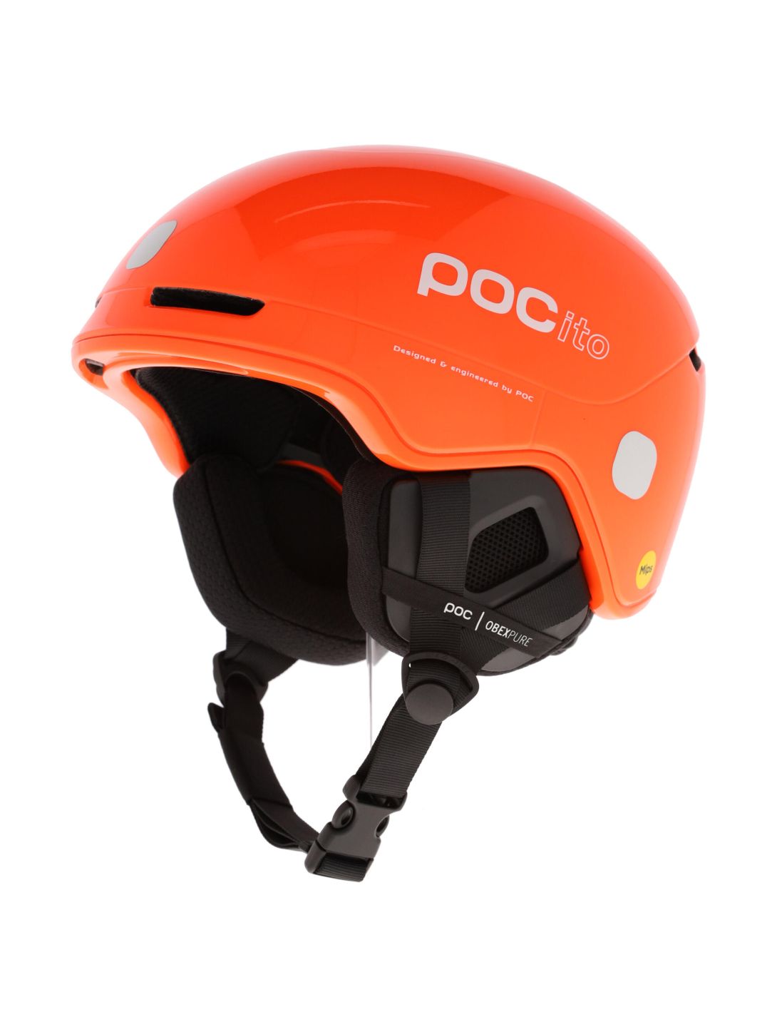 POC, POCito Obex MIPS skihelm kinderen Fluorescent Orange oranje 