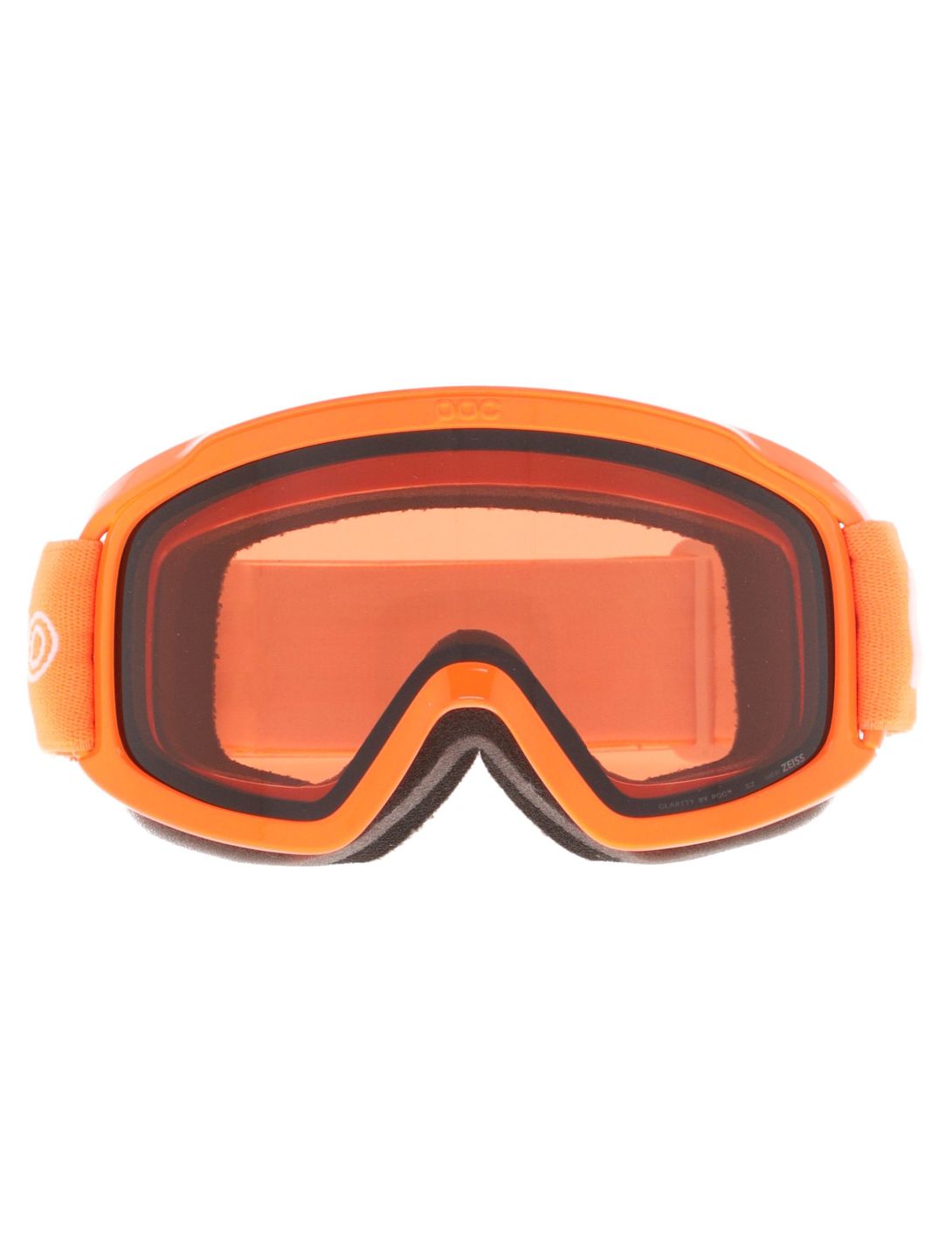 POC, POCito Opsin skibril kinderen Fluorescent Orange / Partly Sunny Light Orange oranje 