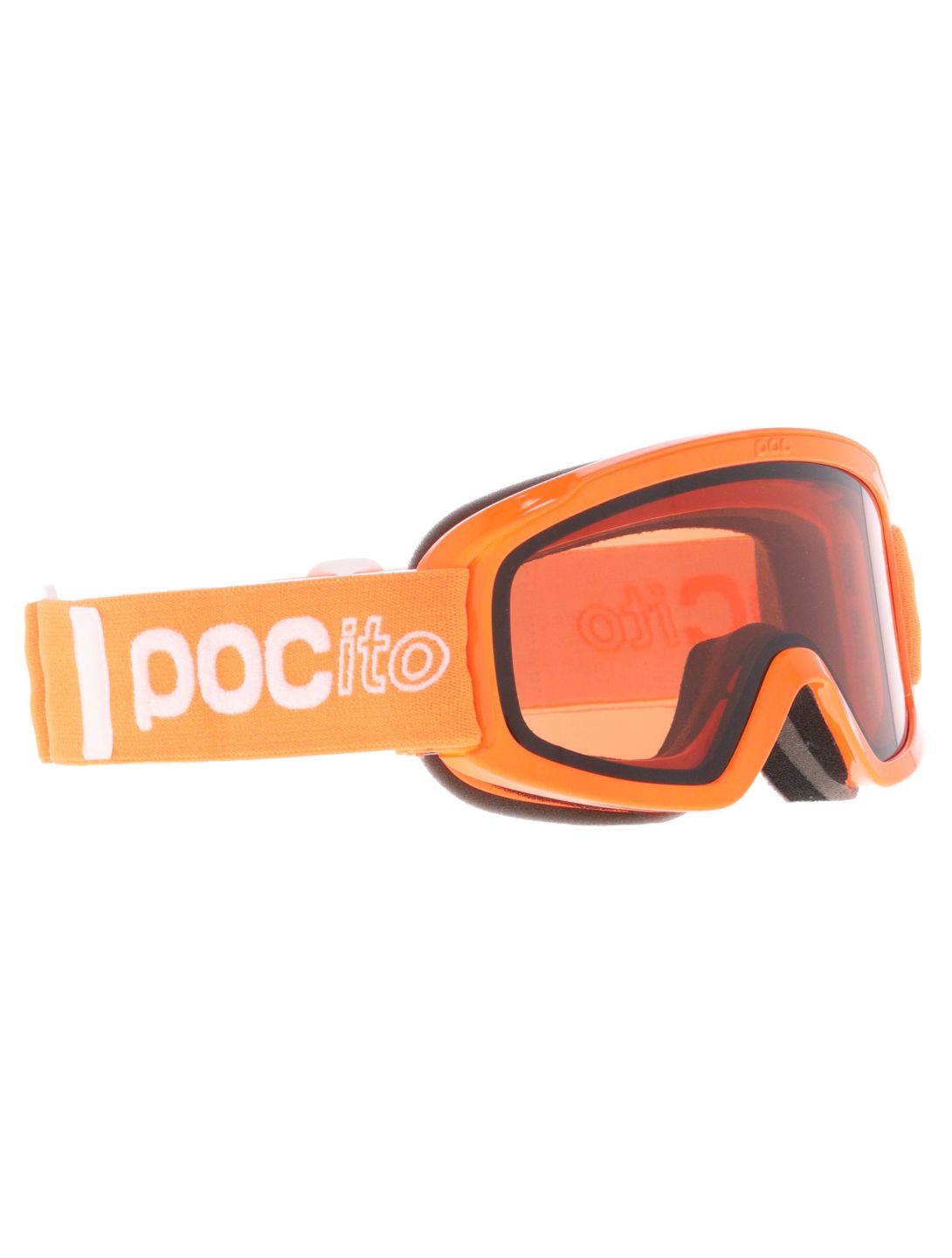 POC, POCito Opsin skibril kinderen Fluorescent Orange / Partly Sunny Light Orange oranje 