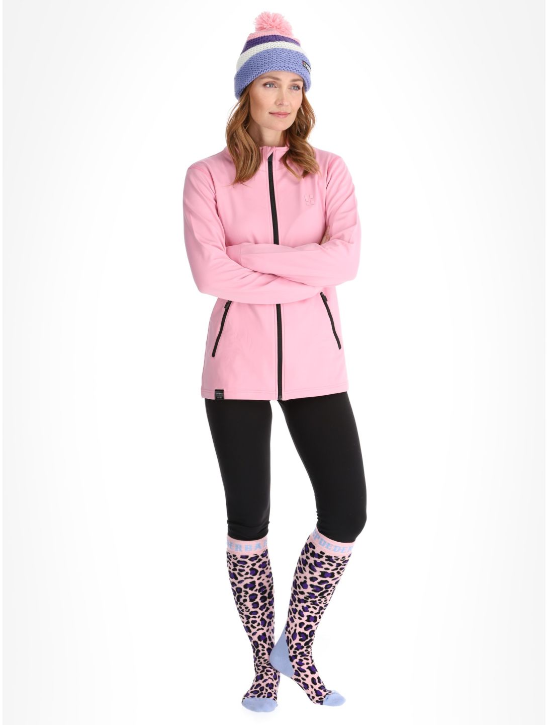 Poederbaas, Arctic Sports Tech vest dames Pink roze 