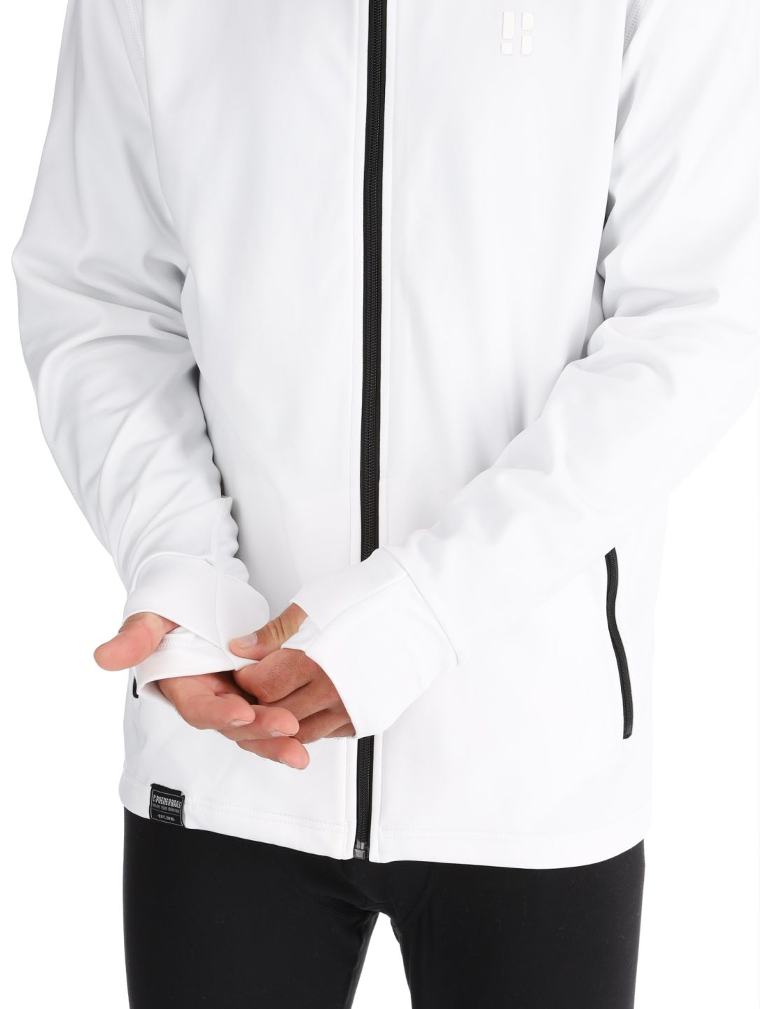 Poederbaas, Arctic Sports Tech vest heren Off White wit 