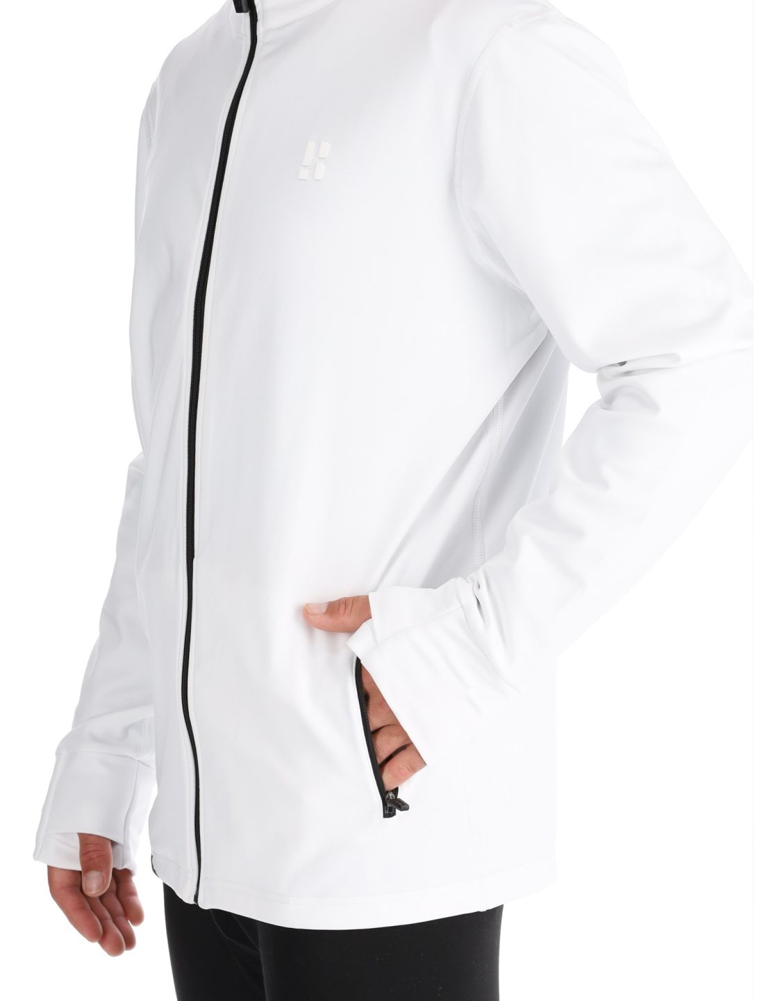 Poederbaas, Arctic Sports Tech vest heren Off White wit 