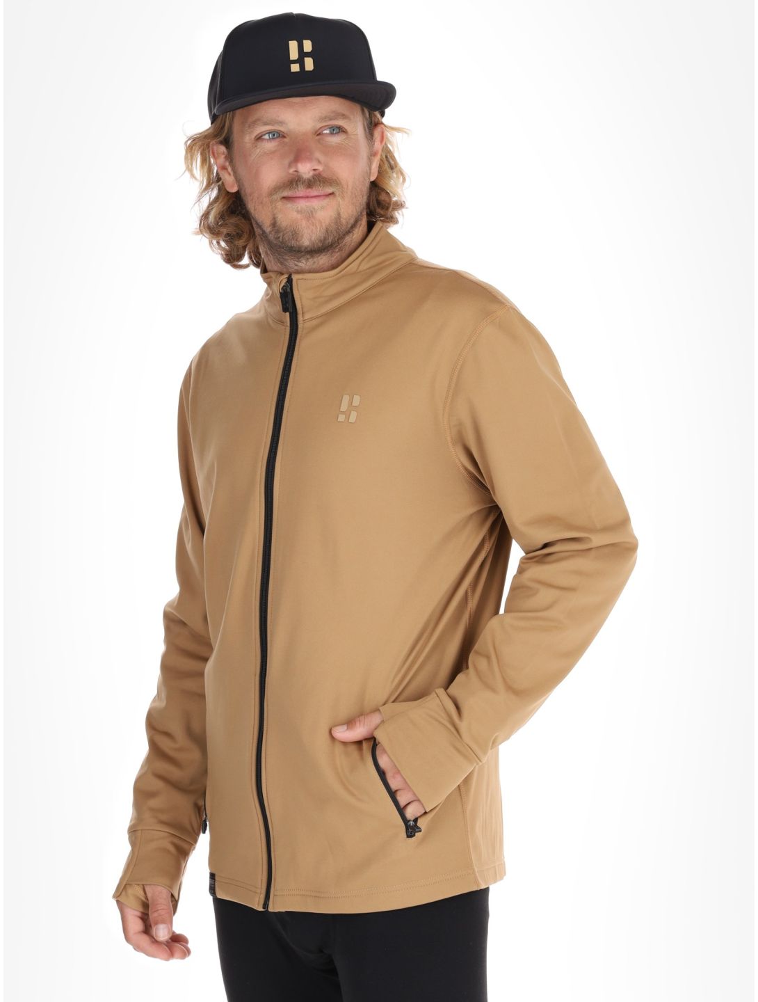 Poederbaas, Arctic Sports Tech vest heren Sand beige 