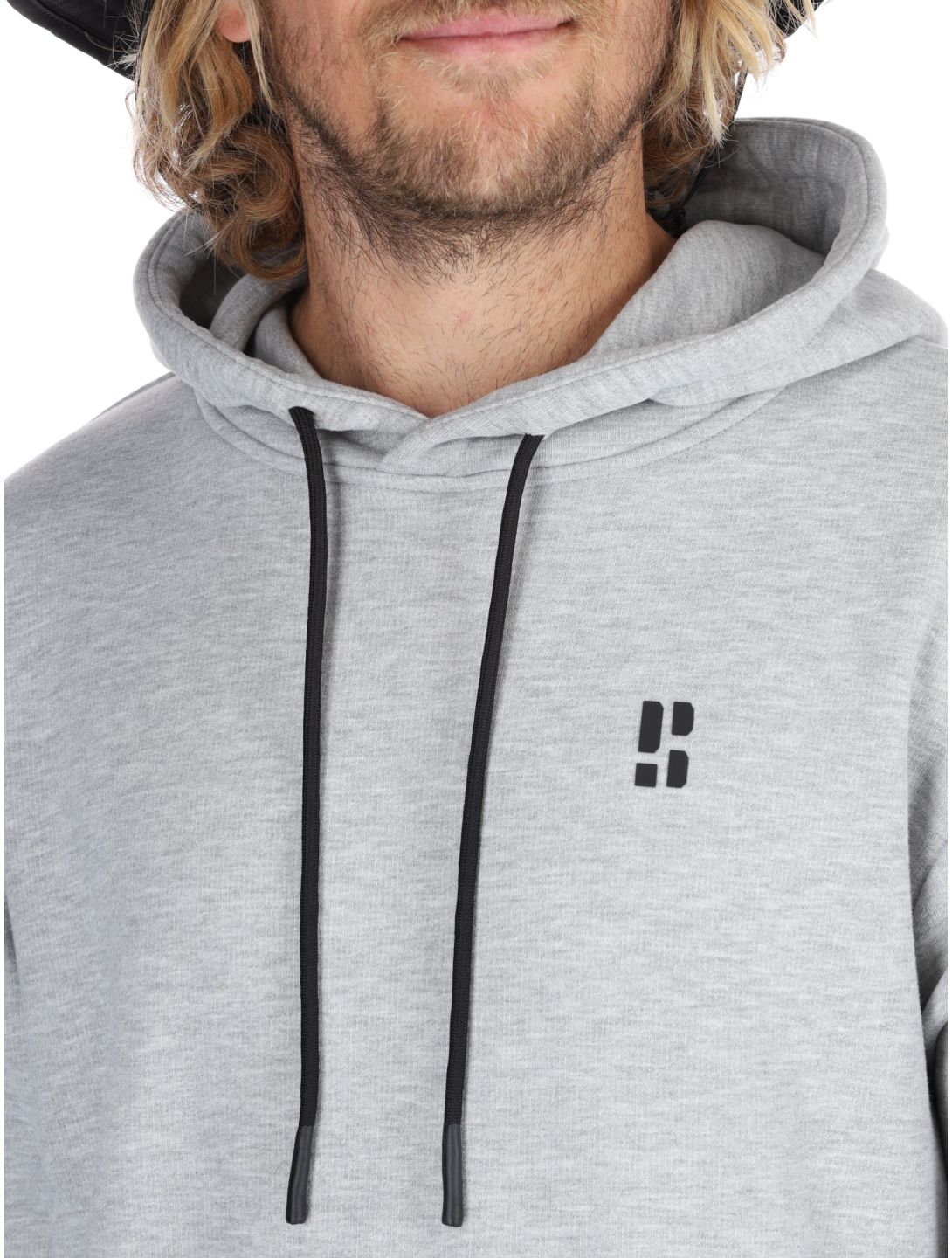 Poederbaas, Arty Hoody trui heren Grey grijs 