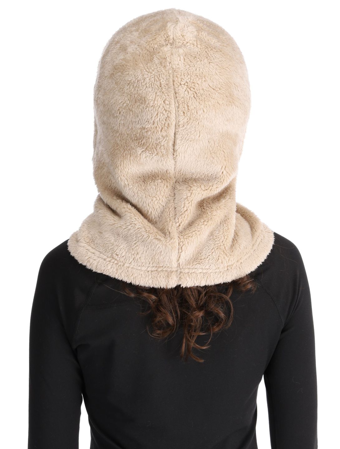 Poederbaas, Fluffy Balaclava skimasker unisex Sand beige 