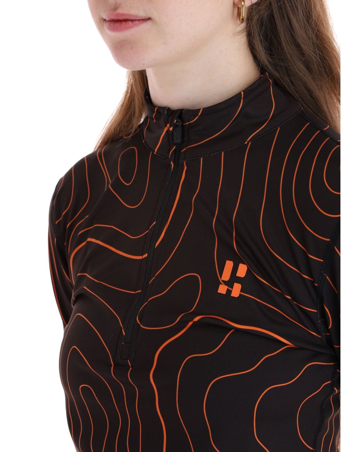 Poederbaas, Maps skipully dames Black Orange oranje, zwart 