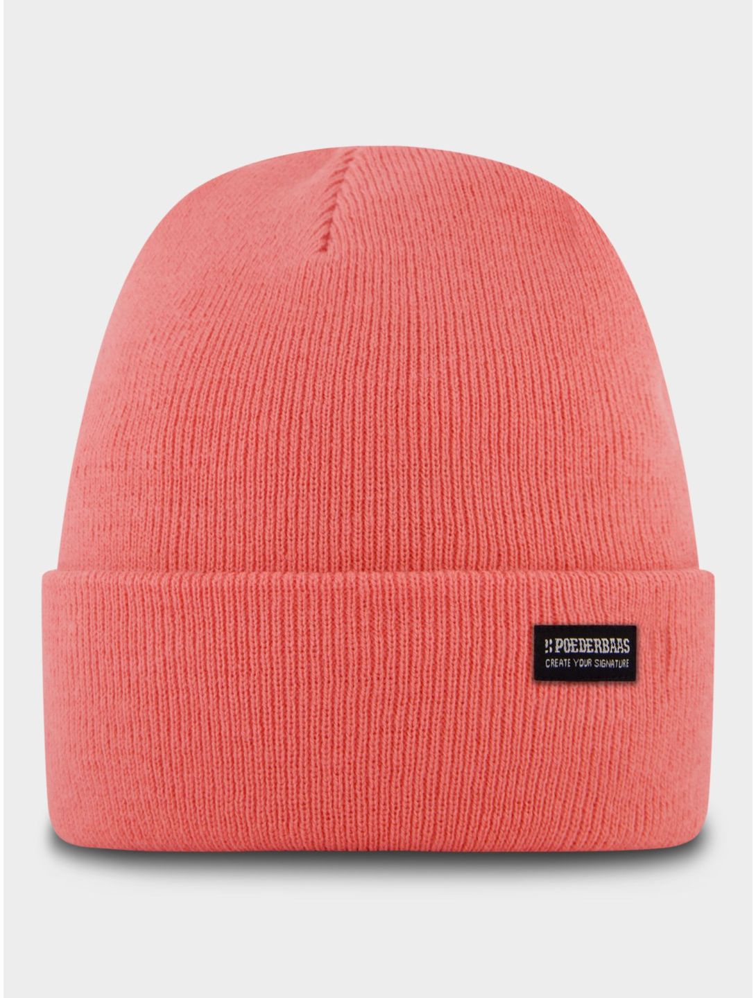 Poederbaas, Park Beanie muts unisex Rose Pink roze 