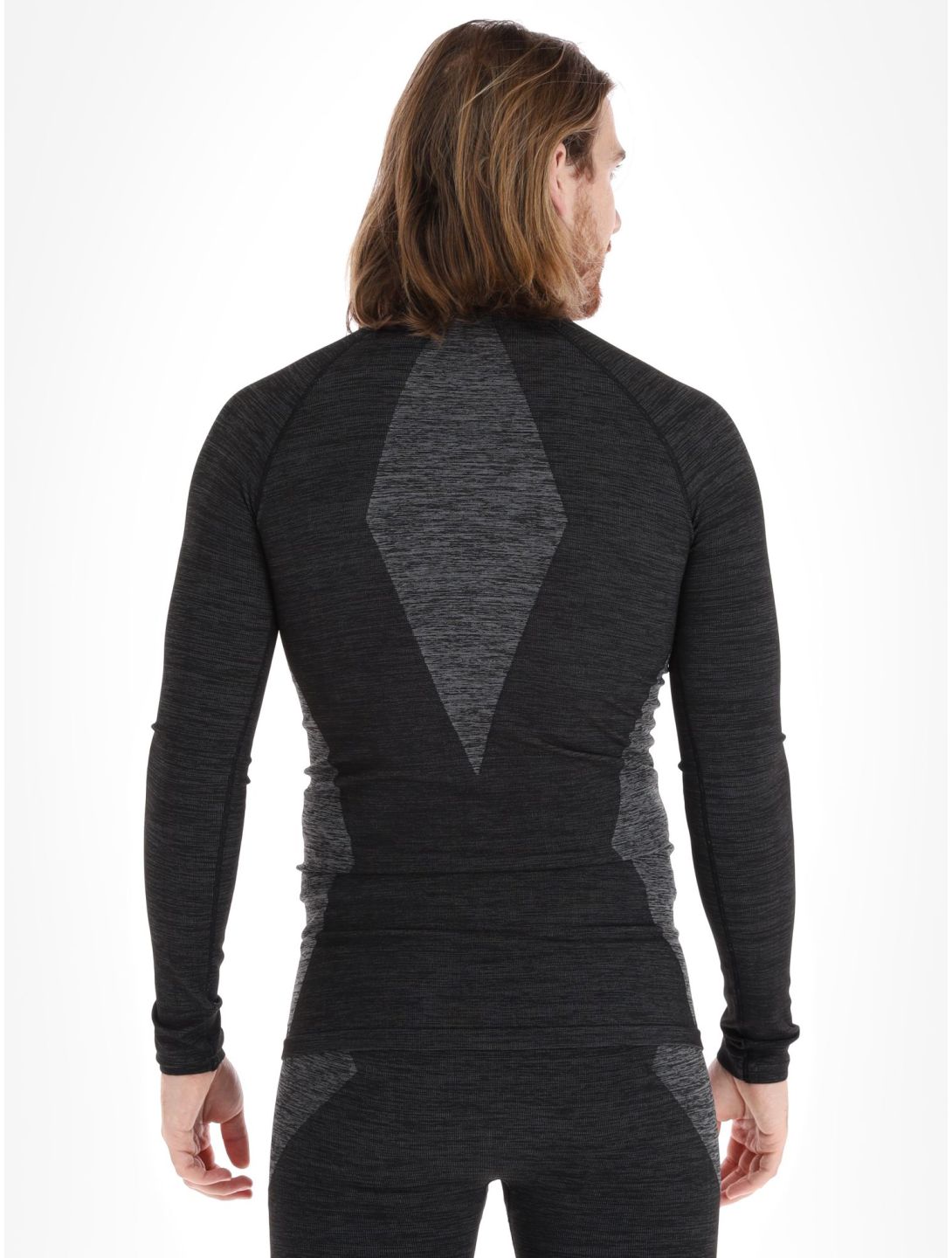 Poederbaas, Technical Thermo Longsleeve thermoshirt heren Black zwart 