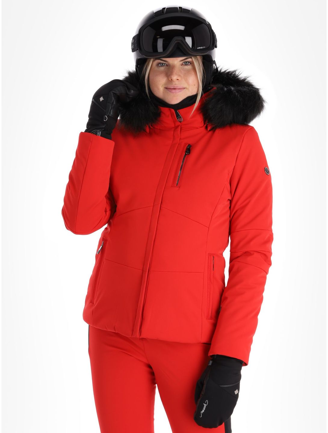 Poivre Blanc, Active Line W23-0802-WO ski-jas dames Scarlet Red rood 