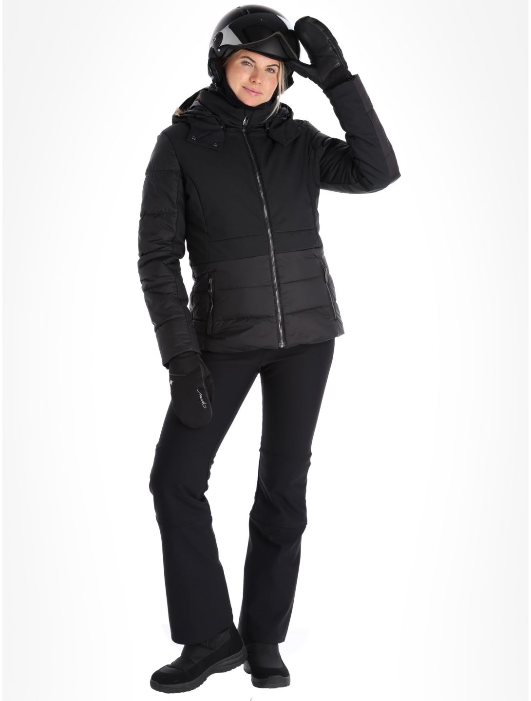 Poivre Blanc, Lifewear Line W23-0701-WO ski-jas dames Black zwart 