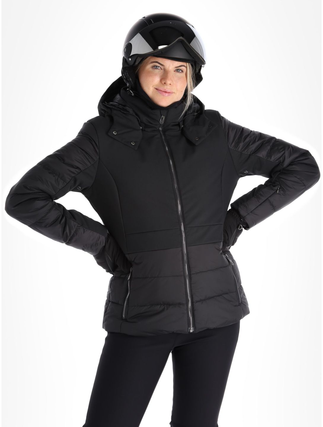 Poivre Blanc, Lifewear Line W23-0701-WO ski-jas dames Black zwart 