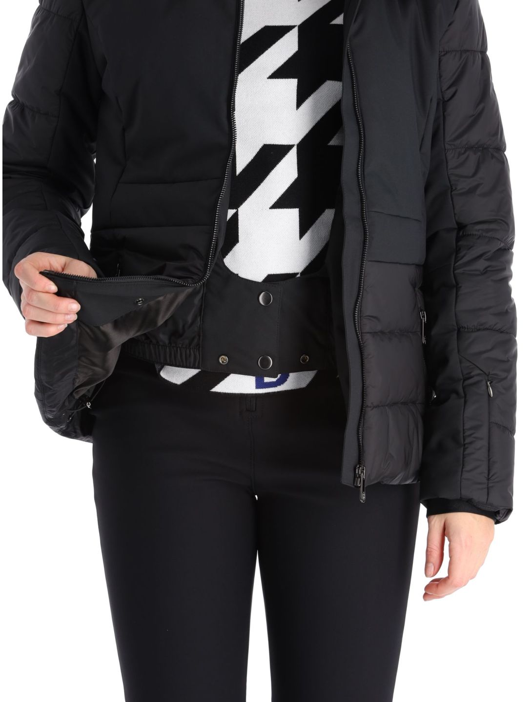 Poivre Blanc, Lifewear Line W23-0701-WO ski-jas dames Black zwart 