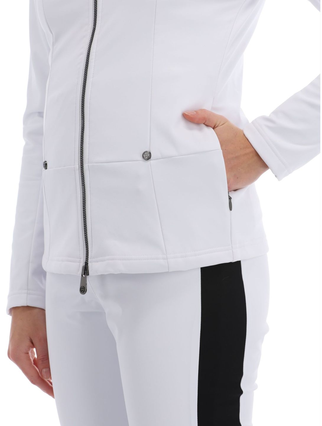 Poivre Blanc, Luxe Sport Line W23-1600-WO vest dames White wit 