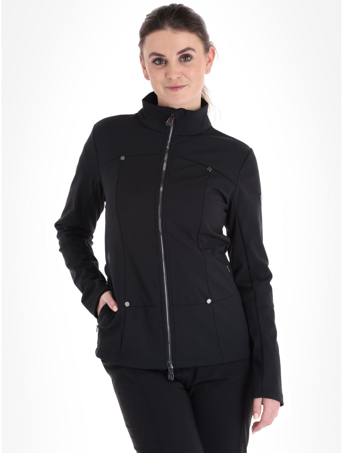 Poivre Blanc, Luxe Sport Line W23-1600-WO vest dames Black zwart 