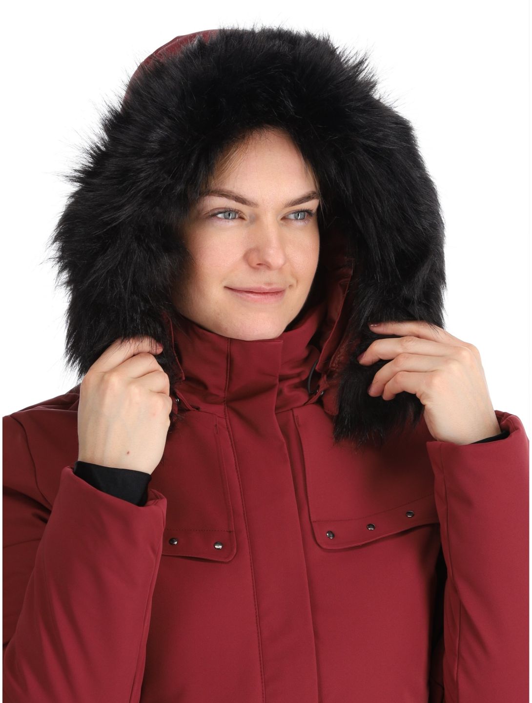 Poivre Blanc, Traditional 24PBH0801/WO ski-jas dames Burgundy Red rood 