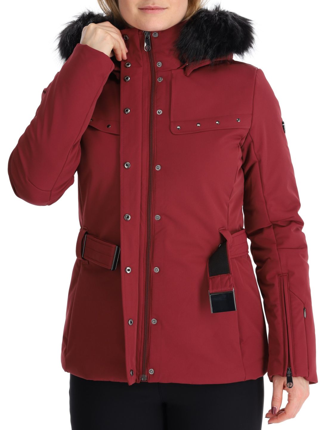 Poivre Blanc, Traditional 24PBH0801/WO ski-jas dames Burgundy Red rood 