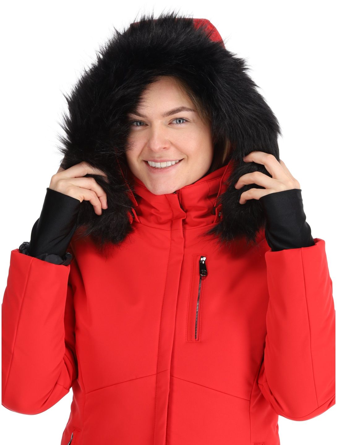 Poivre Blanc, Traditional 24PBH0802/WO ski-jas dames Scarlet Red rood 